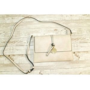 Cream Crossbody Bag